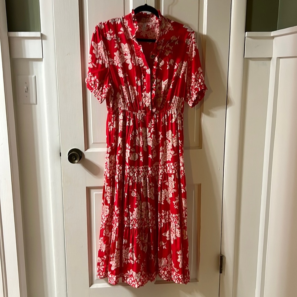 red+olive modi dress, size L, never worn, in like new condition
